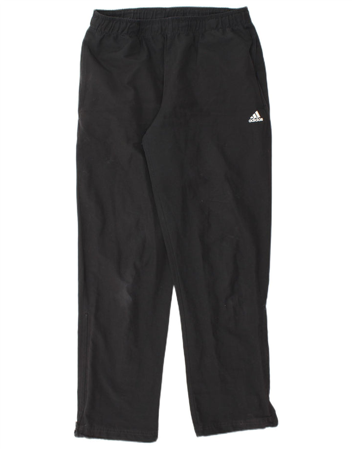 Pantaloni de trening Climalite ADIDAS pentru bărbați, poliester mediu negru