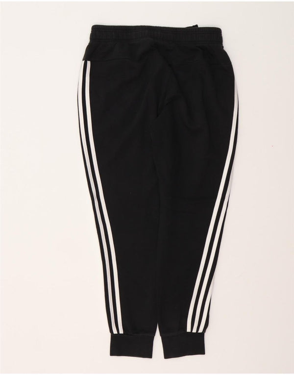 Pantaloni de trening pentru femei ADIDAS Joggeri UK 8/10 Bumbac negru mic