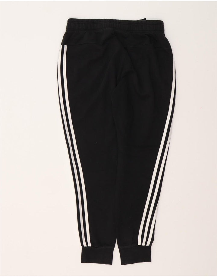 Pantaloni de trening pentru femei ADIDAS Joggeri UK 8/10 Bumbac negru mic