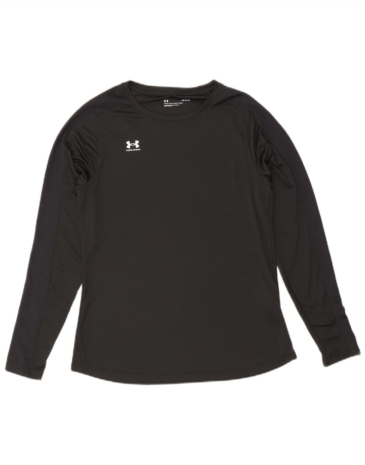 Top pentru bărbați Under Armour cu mânecă lungă, mare, negru, poliester