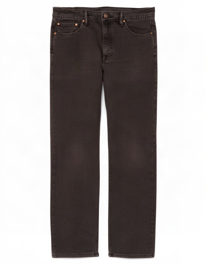 Blugi drepti pentru bărbați Levi's 514 W36 L32 bumbac negru