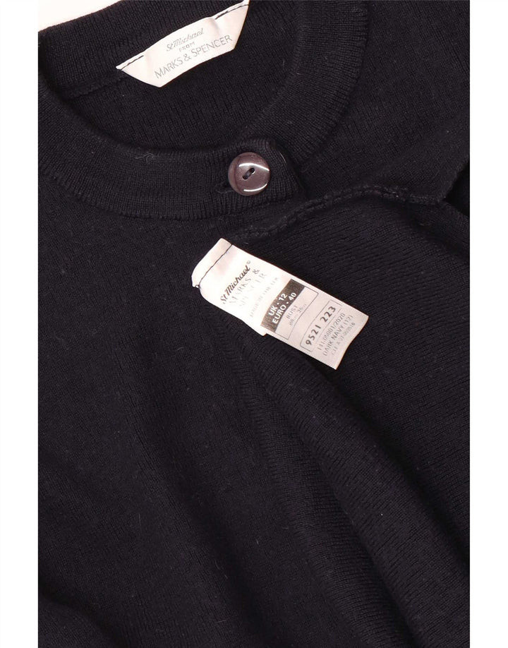 Pulover Cardigan St. Michael pentru femei Marks & Spencer UK 12 Medium Bleumarin