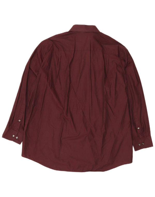 Cămașă CALVIN KLEIN pentru bărbați, cu formă regulată, mărimea 18 2XL, bumbac maro