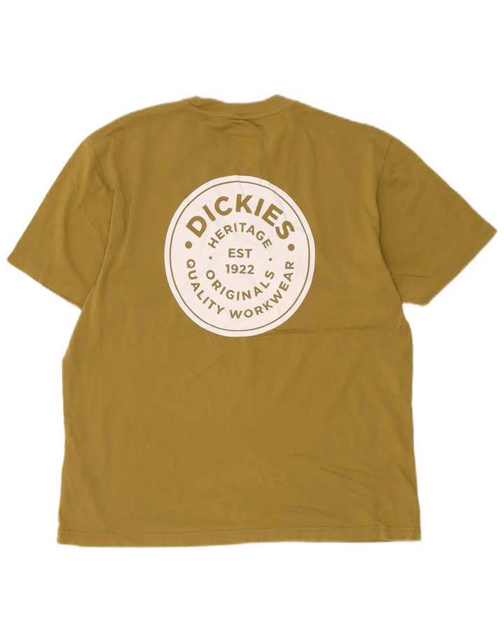 Tricou grafic pentru bărbați Dickies Top Mediu Kaki Bumbac