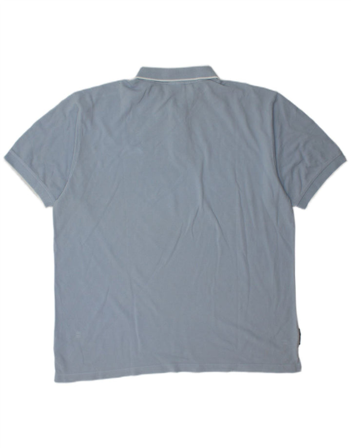 Tricou polo pentru bărbați REEBOK XL, bumbac albastru