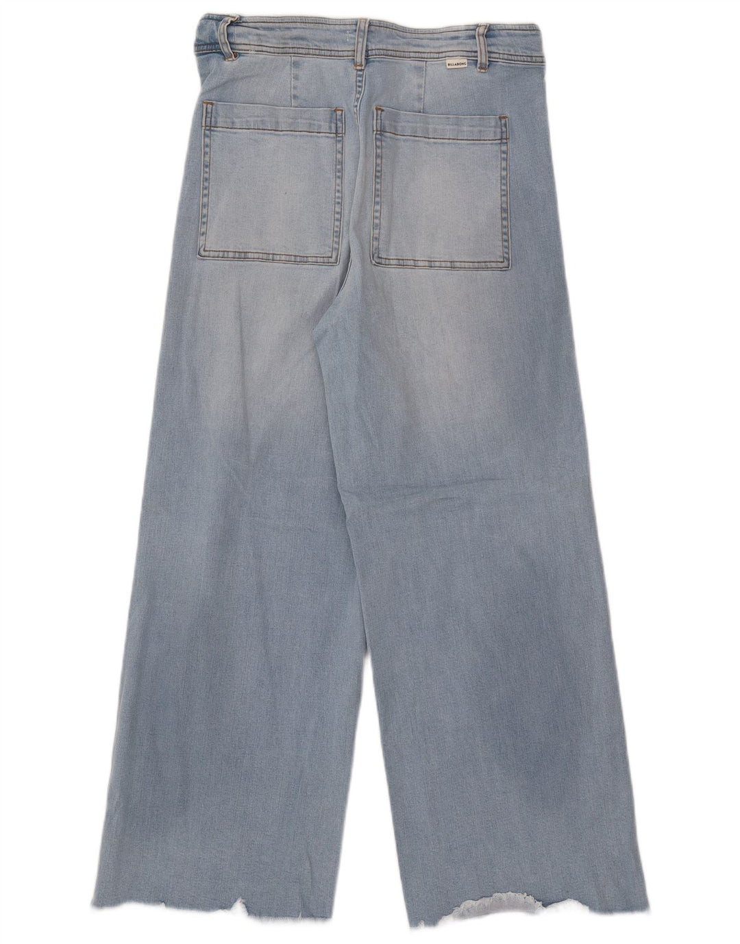 BILLABONG Blugi pentru femei cu talie înaltă cu picioare largi L30 L27 Albastru