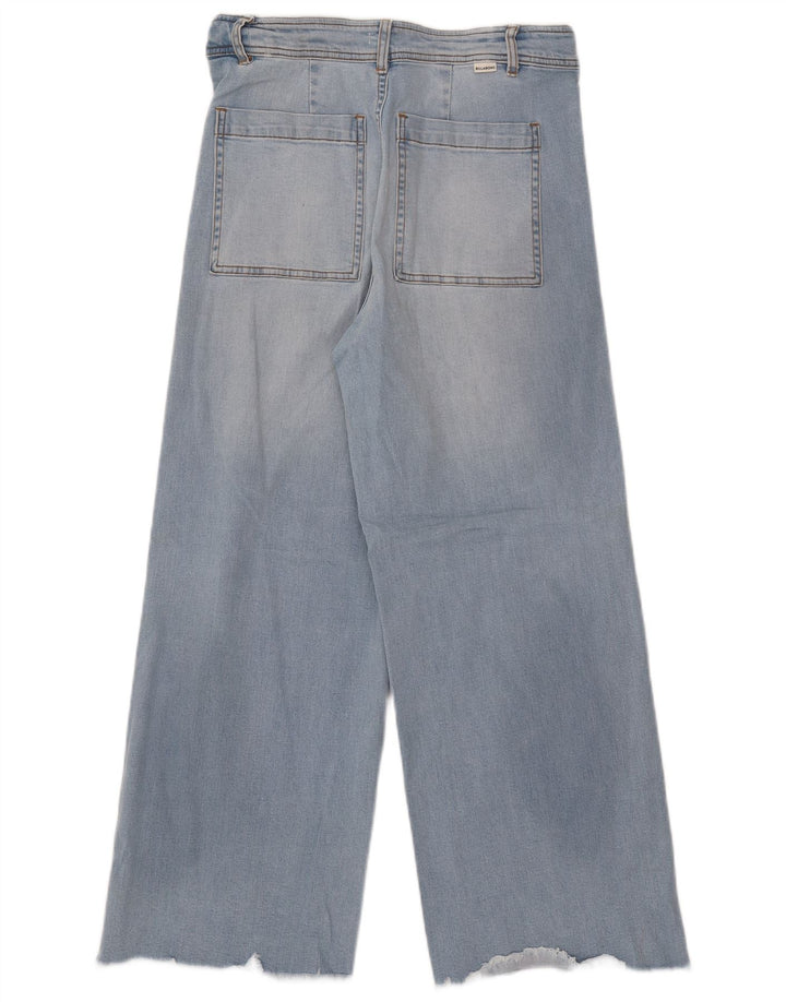 BILLABONG Blugi pentru femei cu talie înaltă cu picioare largi L30 L27 Albastru