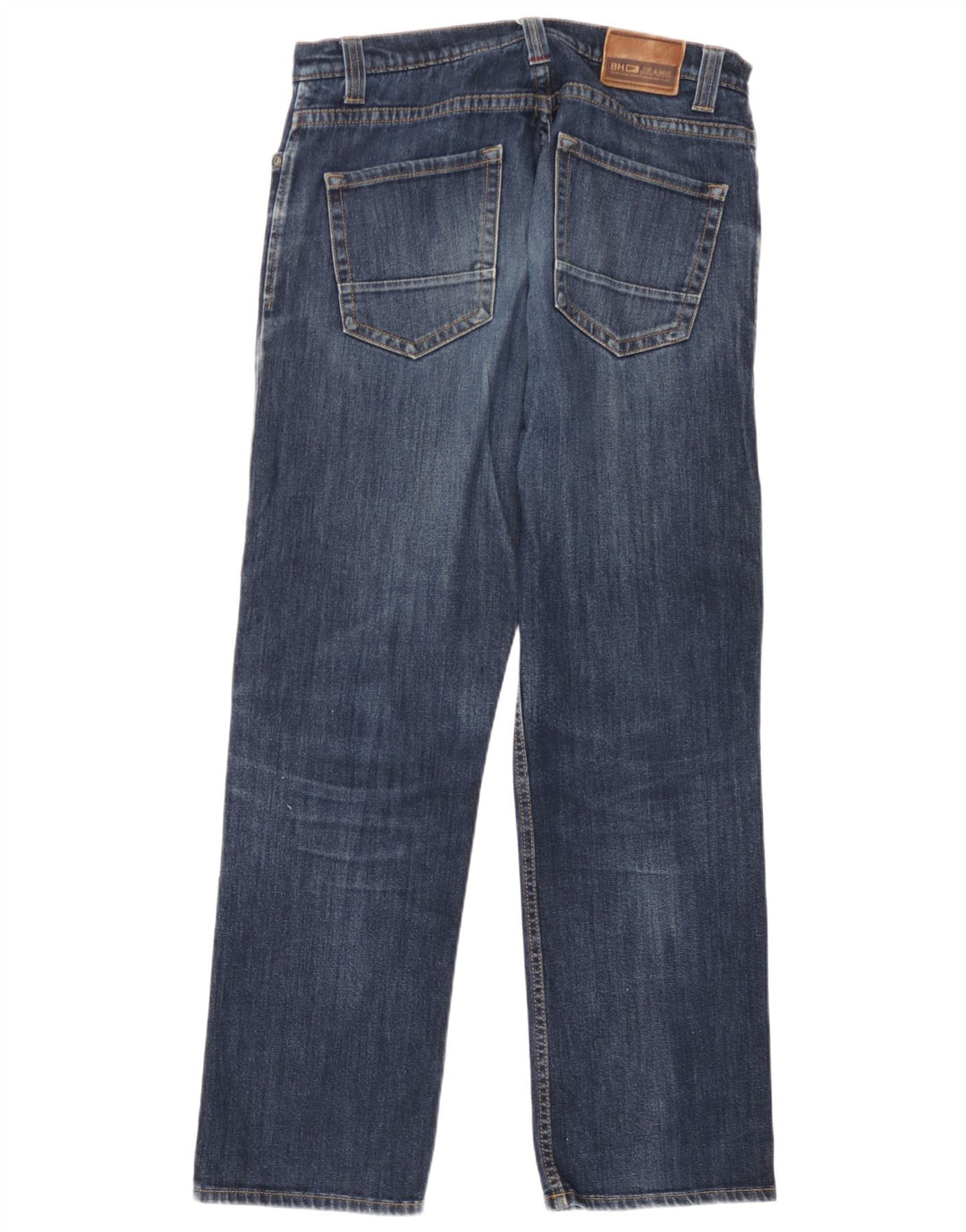 Blugi drepti pentru bărbați Marks & Spencer Blue Harbour W34 L31 Bumbac albastru