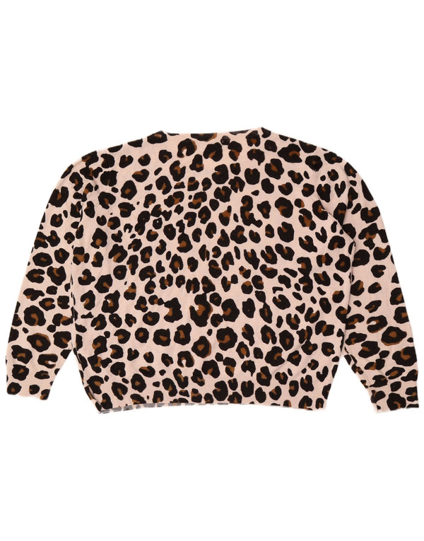 Pulover pentru femei Marks & Spencer, cu gât de barcă, UK 20 2XL Bej