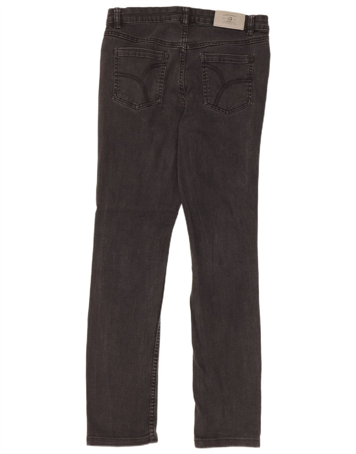 Dack's Blugi drepți cu ajustare normală pentru femei IT 42 Medium W28 L28 Bumbac negru