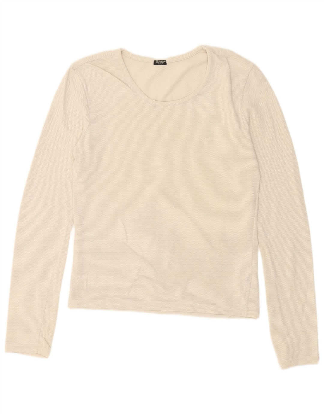Guess Top pentru femei cu mânecă lungă UK 14 Large White