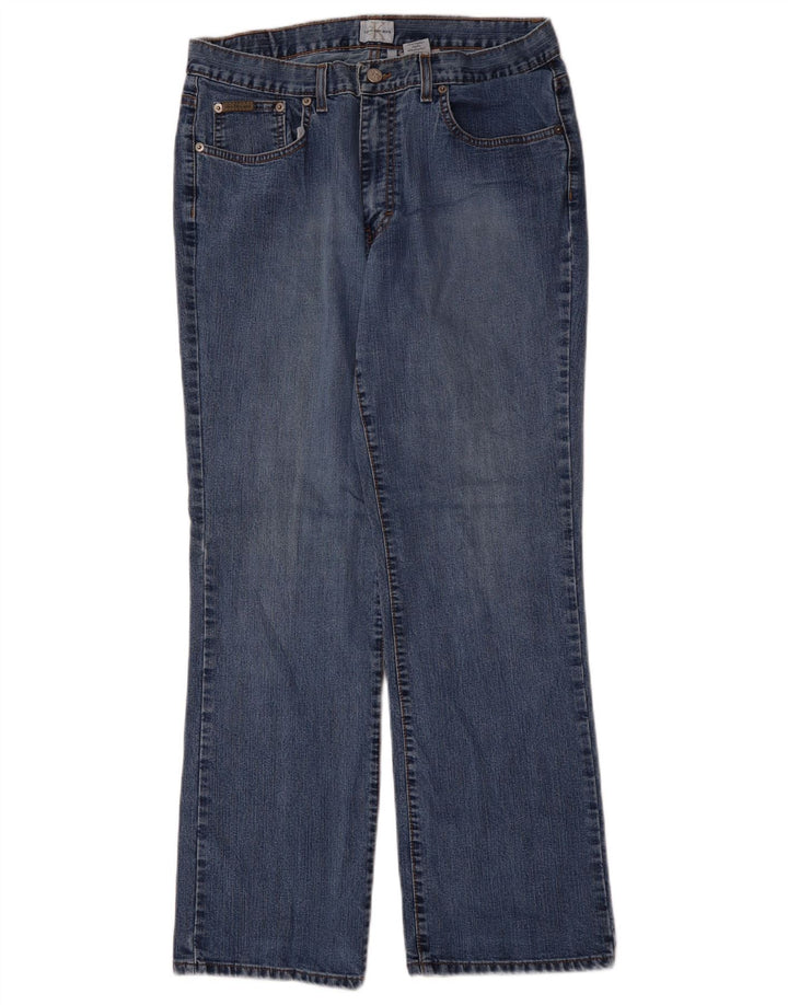 Blugi drepti pentru femei Calvin Klein W32 L29 Bumbac albastru