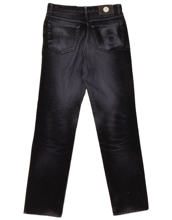 Trussardi blugi pentru bărbați drepte W30 L32 bumbac bleumarin