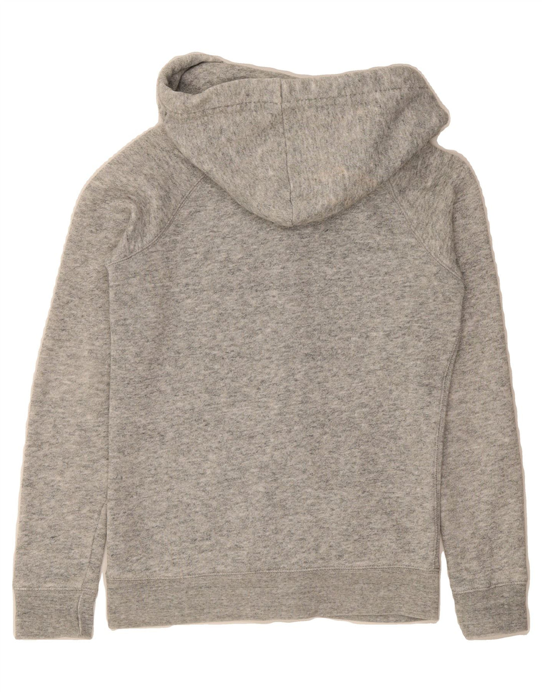 JACK WILLS Womens Zip Hoodie Sweater US 4 Small Grey Cotton Vintage Jack Wills and Second-Hand Jack Wills from Messina Hembry 