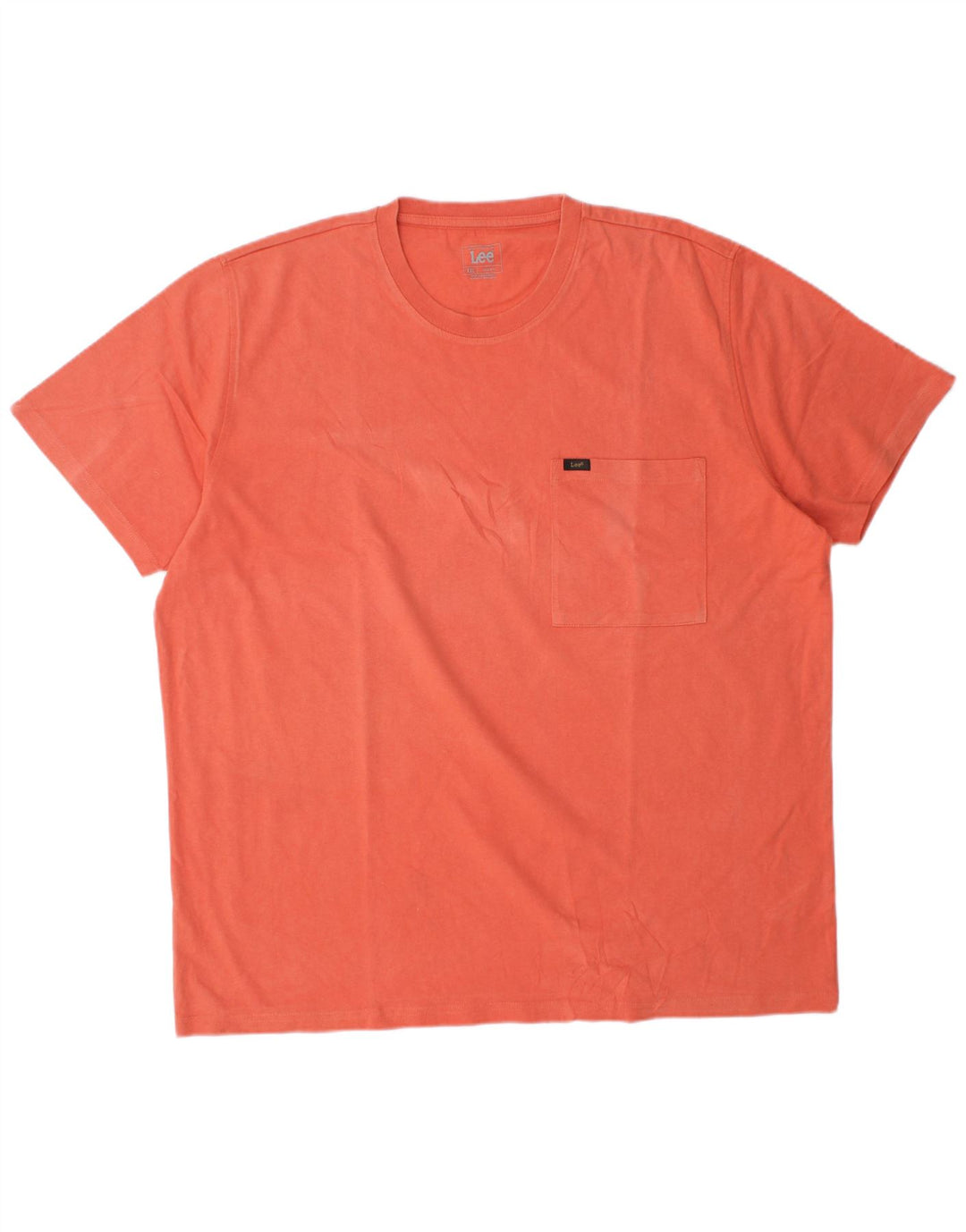 Tricou Lee pentru bărbați, cu croiala normală, 2XL, bumbac portocaliu
