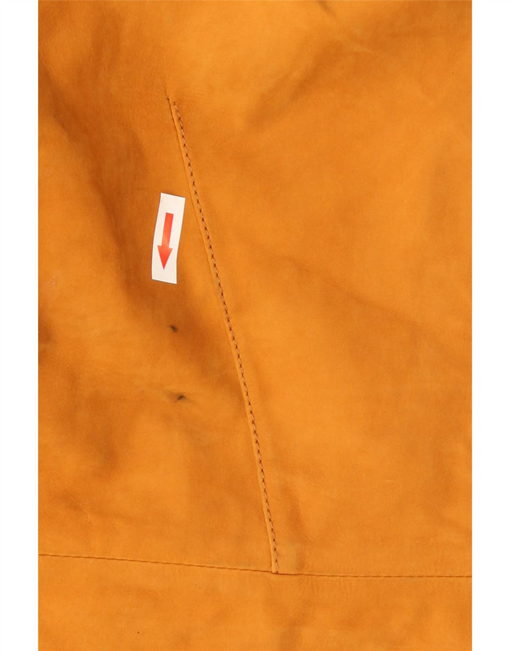 Jachetă din piele intoarsa pentru femei Borbonese IT 48 XL din piele maro