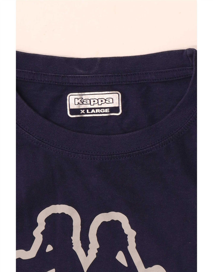 Tricou grafic pentru bărbați Kappa Top XL Bleumarin