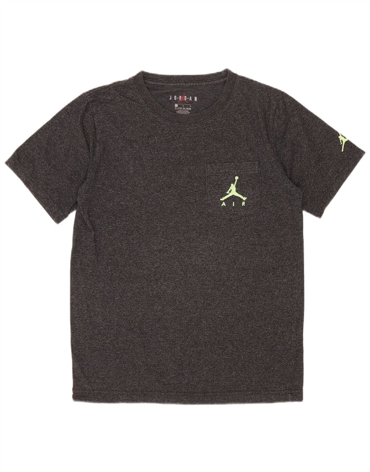 Tricou Jordan pentru băieți Top 12-13 ani mare pete gri