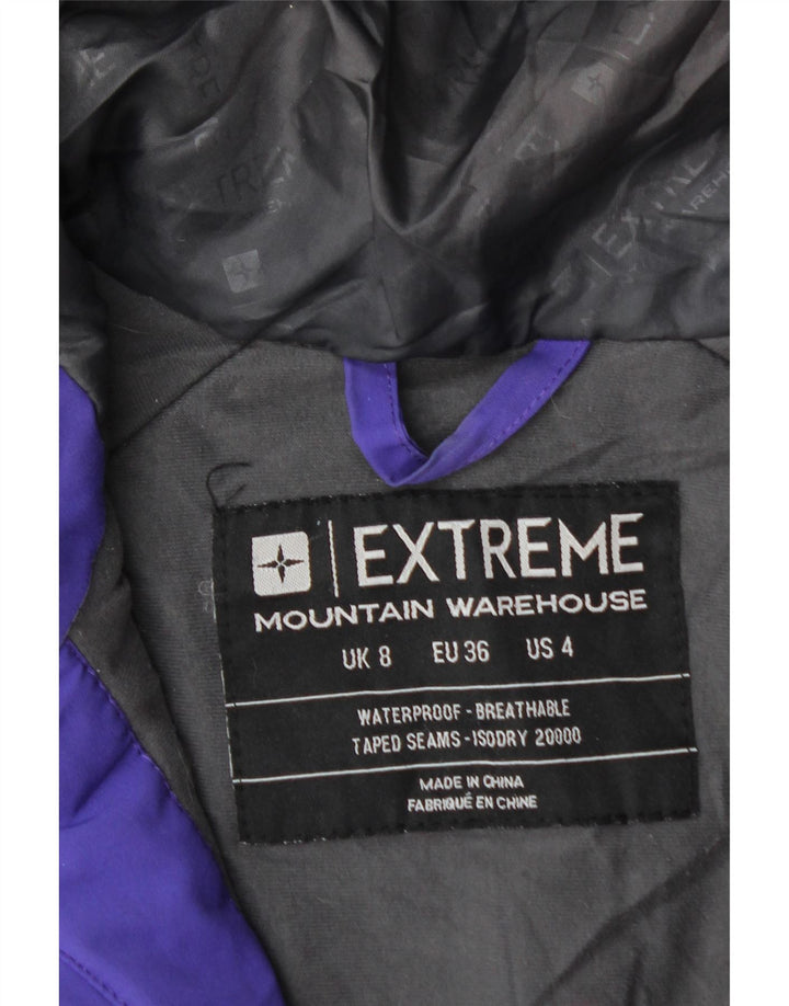 MOUNTAIN WAREHOUSE Jachetă Extreme Windbreaker pentru femei UK 8 Small Purple