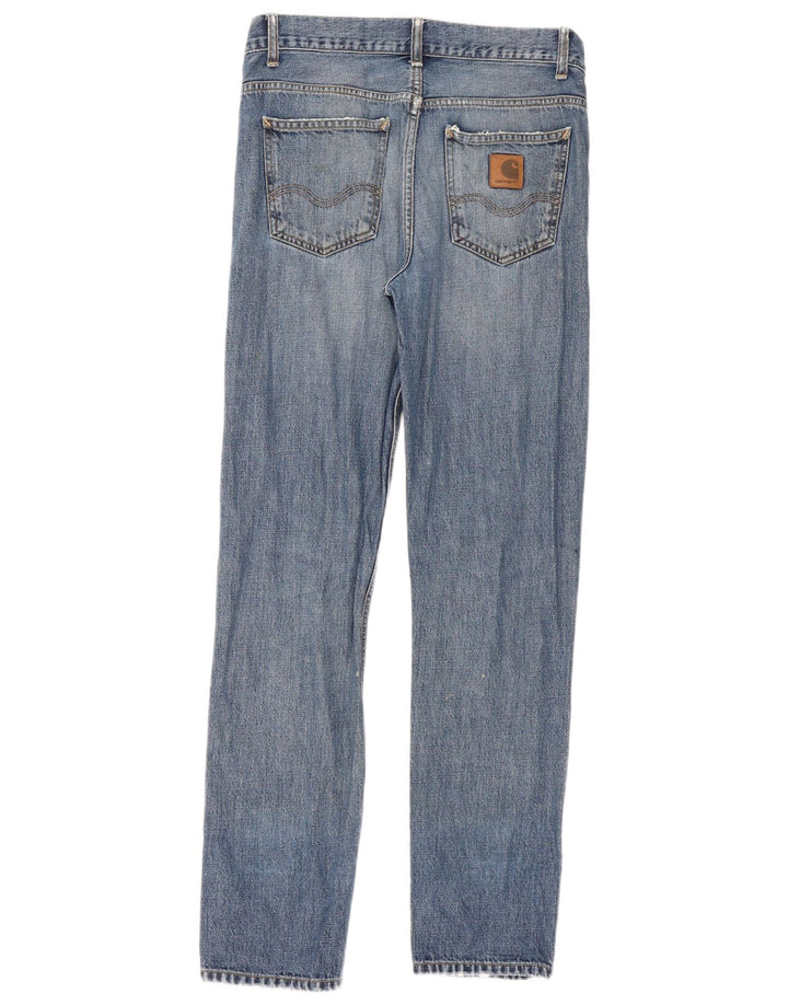 Blugi Carhartt pentru femei Texas distressed slim W30 L32 bumbac albastru