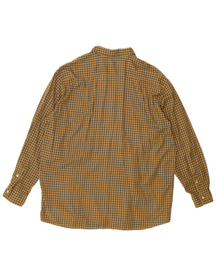 Cămașă de flanel pentru femei BOGNER US 18 2XL, bumbac cu carouri galbene