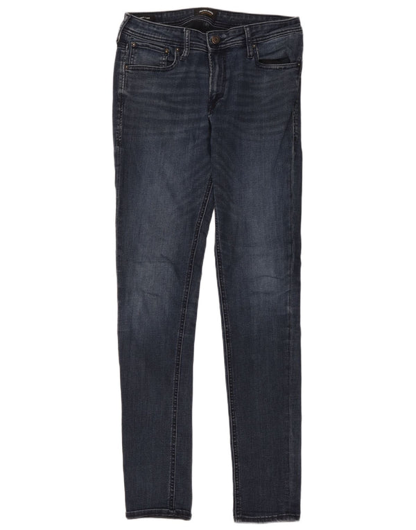Jack & Jones Blugi pentru bărbați Liam Skinny W32 L36 Bumbac albastru
