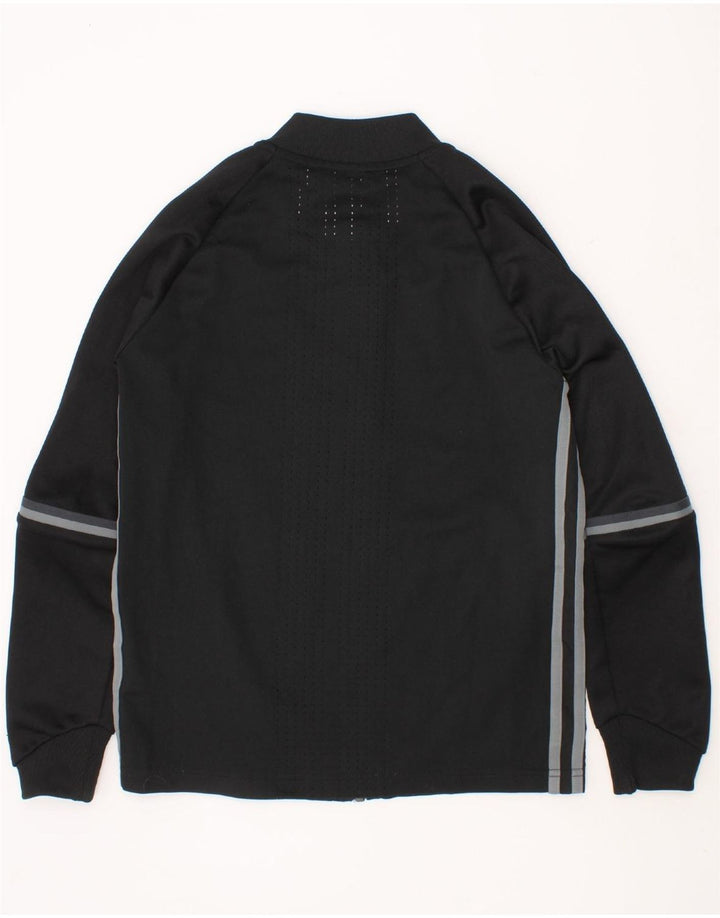 ADIDAS Boys Climacool Tracksuit Top Jacket 9-10 Years Black Polyester Vintage Adidas and Second-Hand Adidas from Messina Hembry 
