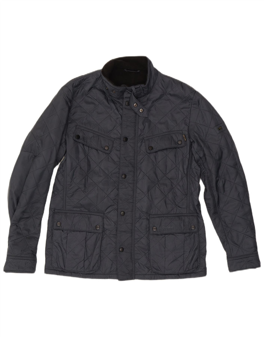 Jachetă matlasată pentru bărbați BARBOUR UK 40 mare, albastru, poliamidă