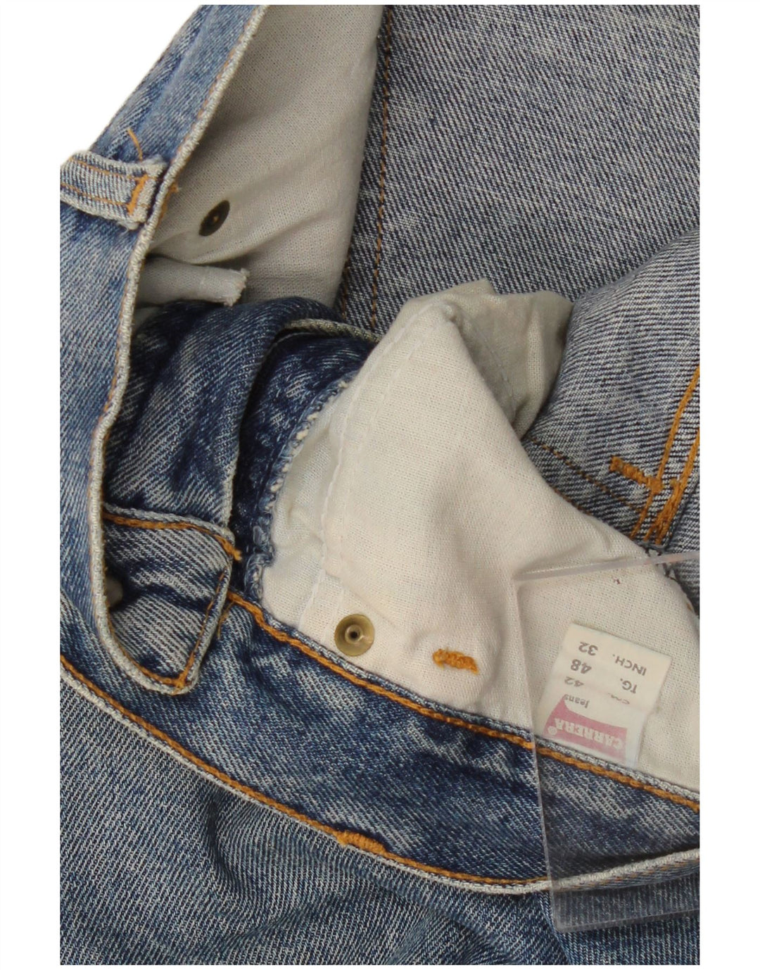 Blugi drepti pentru bărbați Carrera W32 L30 Bumbac albastru