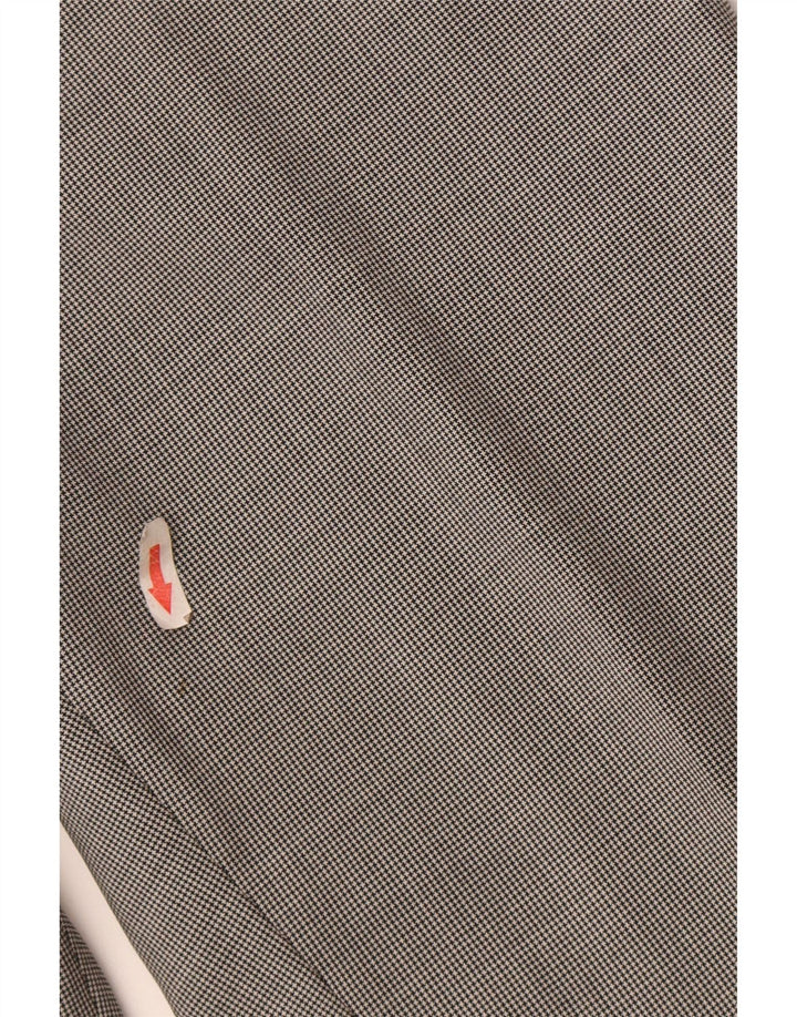 Massimo Dutti Pantaloni casual pentru bărbați EU 44 Large W34 L33 Black Houndstooth