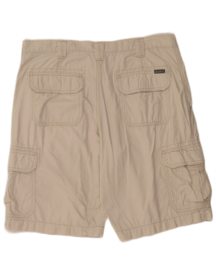 Pantaloni scurți cargo pentru bărbați EDDIE BAUER W36, bumbac gri mare
