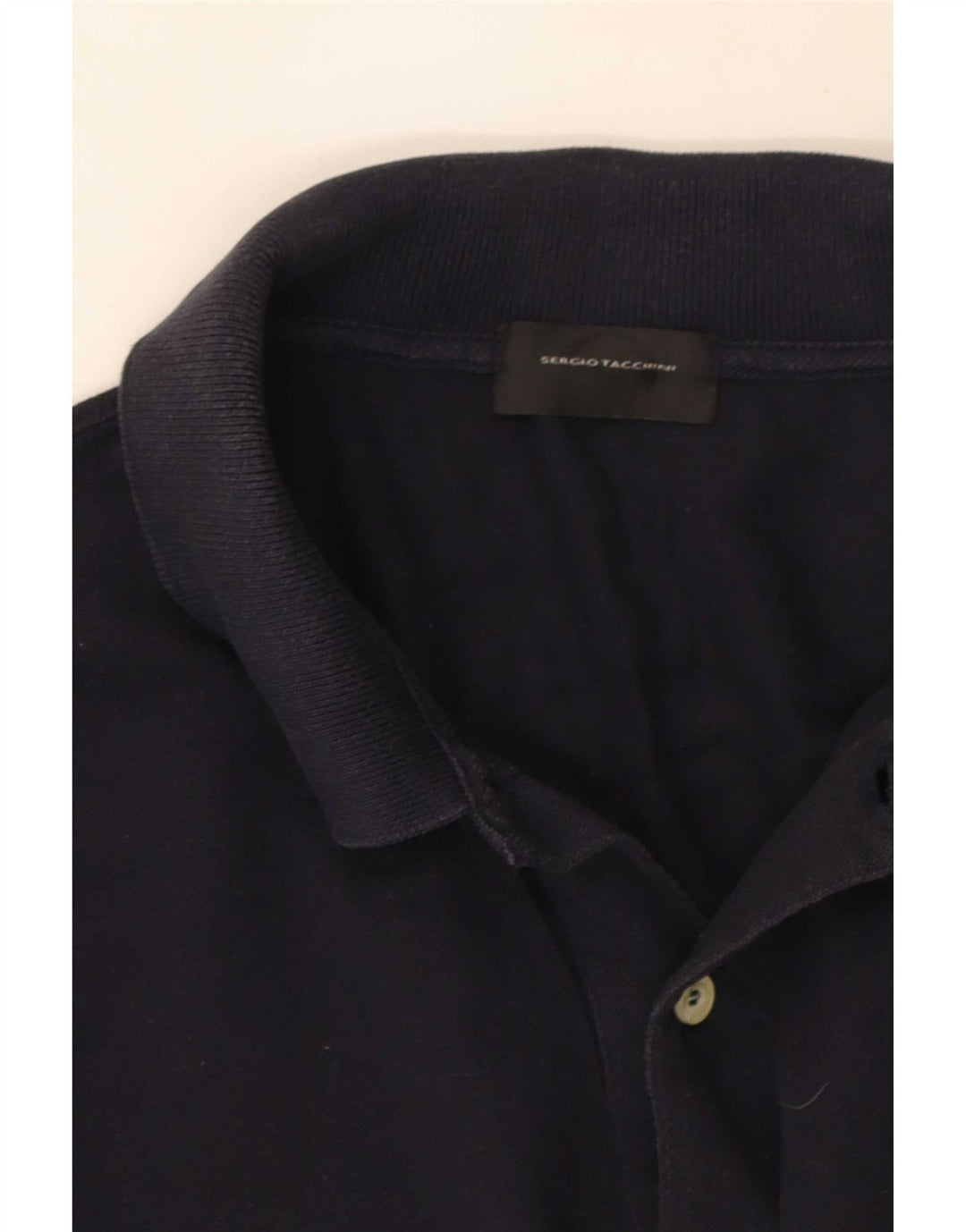 Cămașă polo cu mânecă lungă pentru bărbați Sergio Tacchini, mare bleumarin