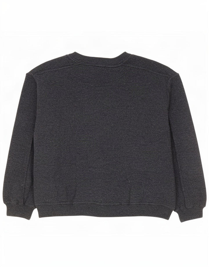 Pulover cardigan de bază pentru bărbați, lângă, gri mediu, lână de miel