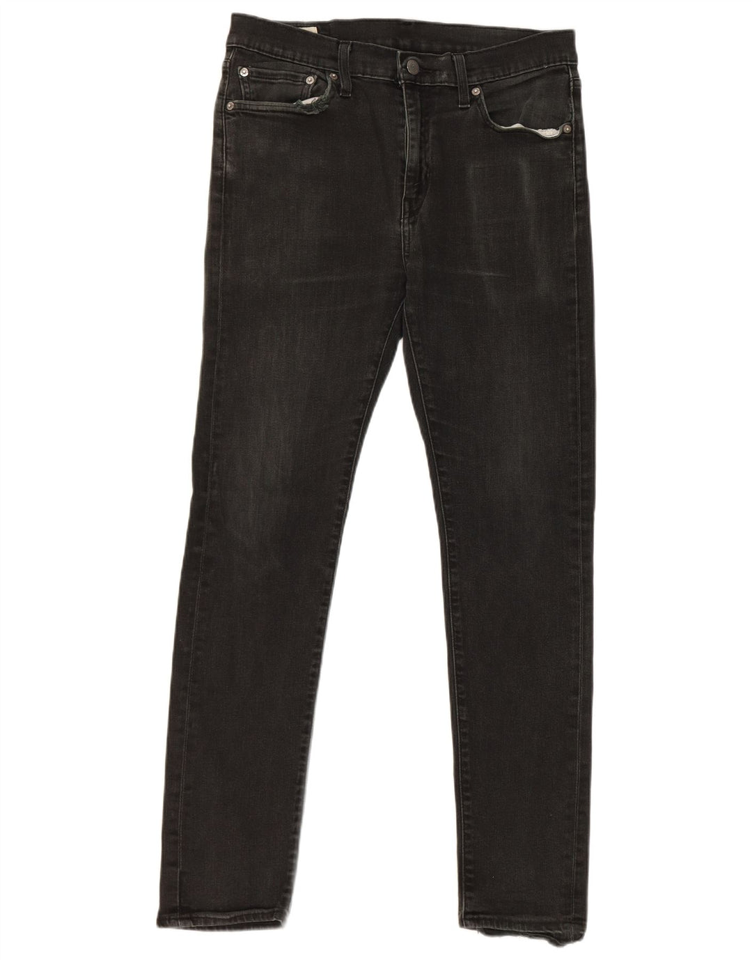 Blugi slim pentru bărbați Levi's W32 L32 bumbac negru
