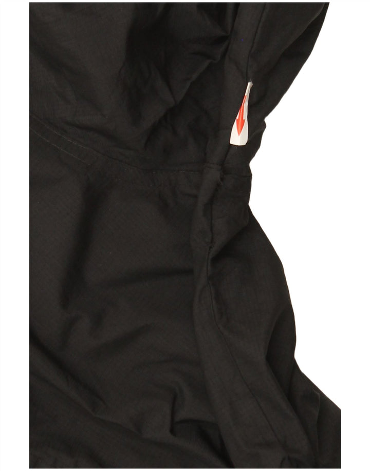 Jachetă de ploaie grafică Superdry pentru fete 11-12 ani, mare, negru, nailon