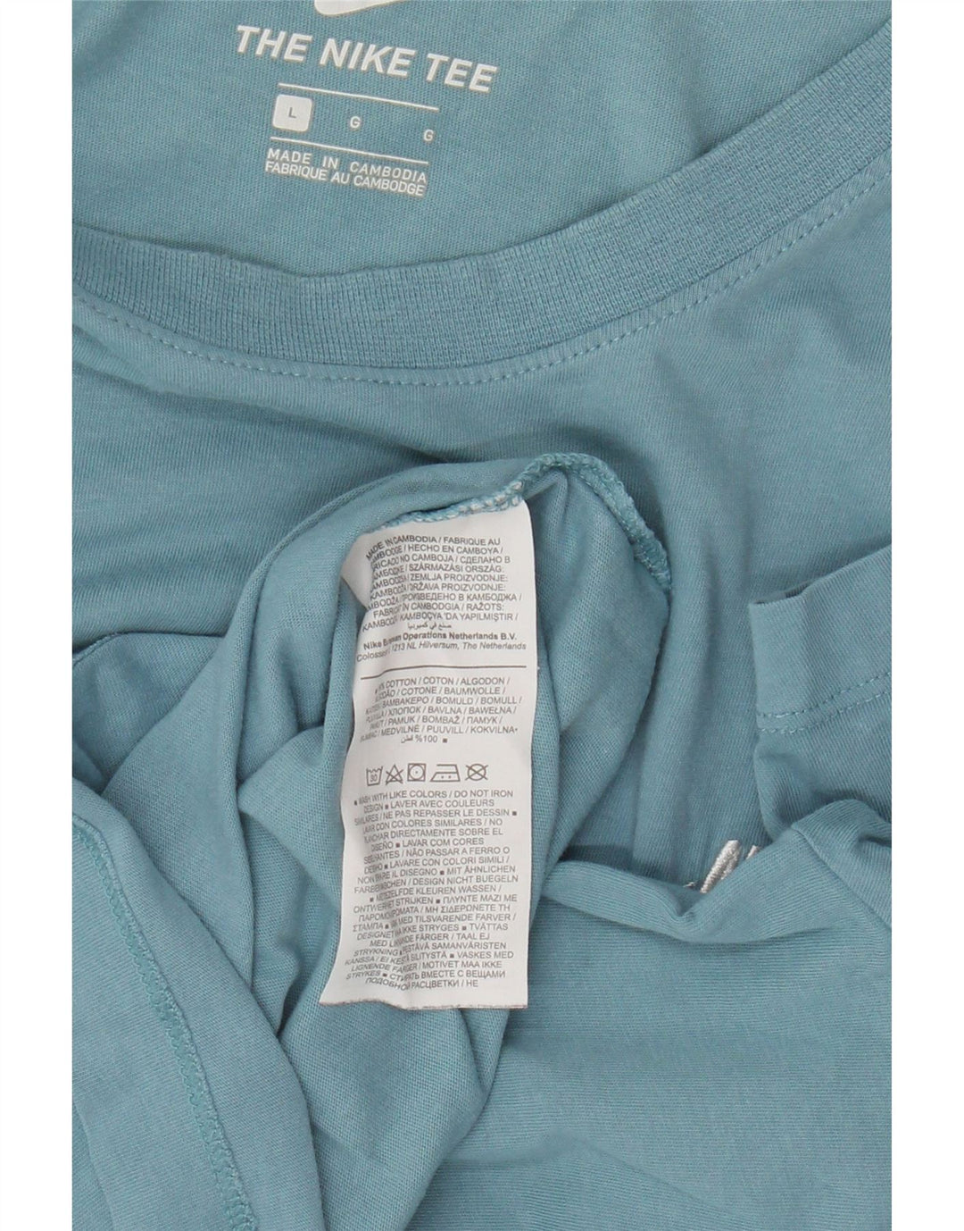 Tricou pentru bărbați Nike Top mare, albastru, bumbac