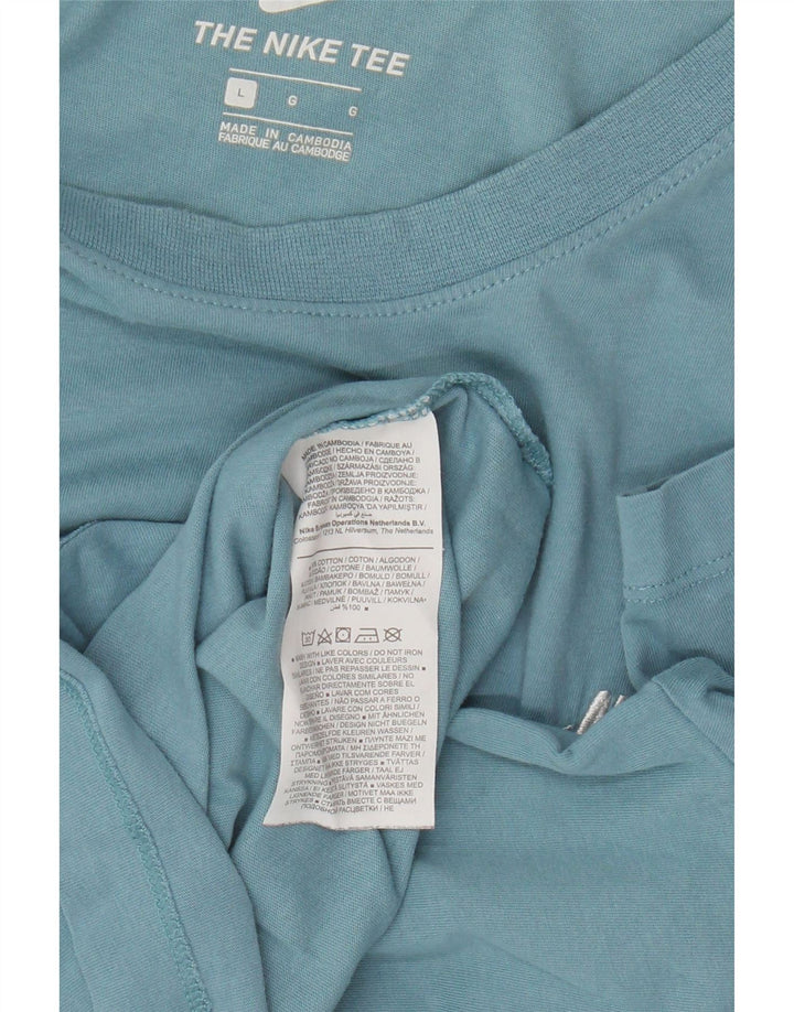 Tricou pentru bărbați Nike Top mare, albastru, bumbac
