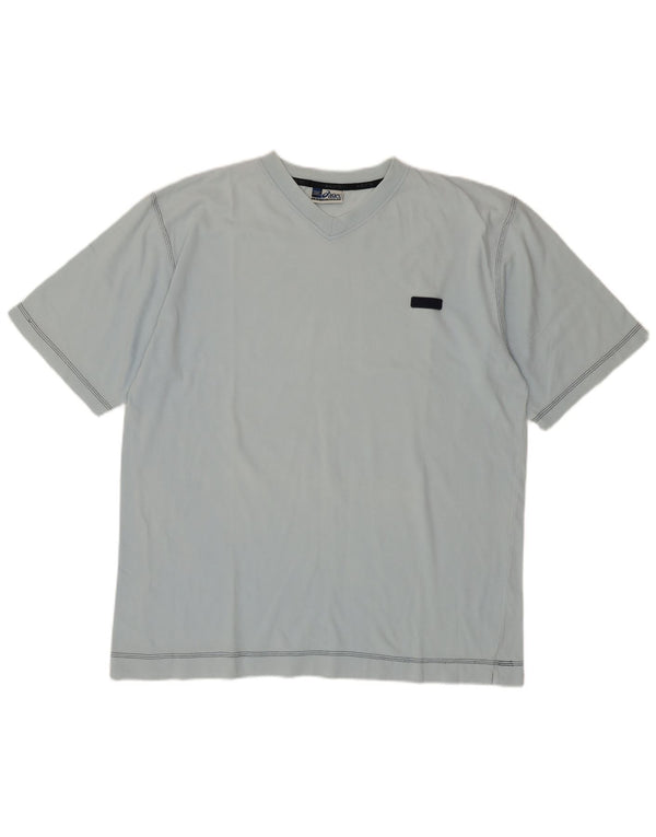 Asics Bărbați Tricou Top 2XL Bumbac Albastru