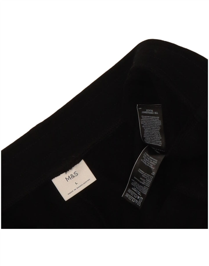 Pantaloni scurți sport pentru bărbați Marks & Spencer, mari, negru, bumbac