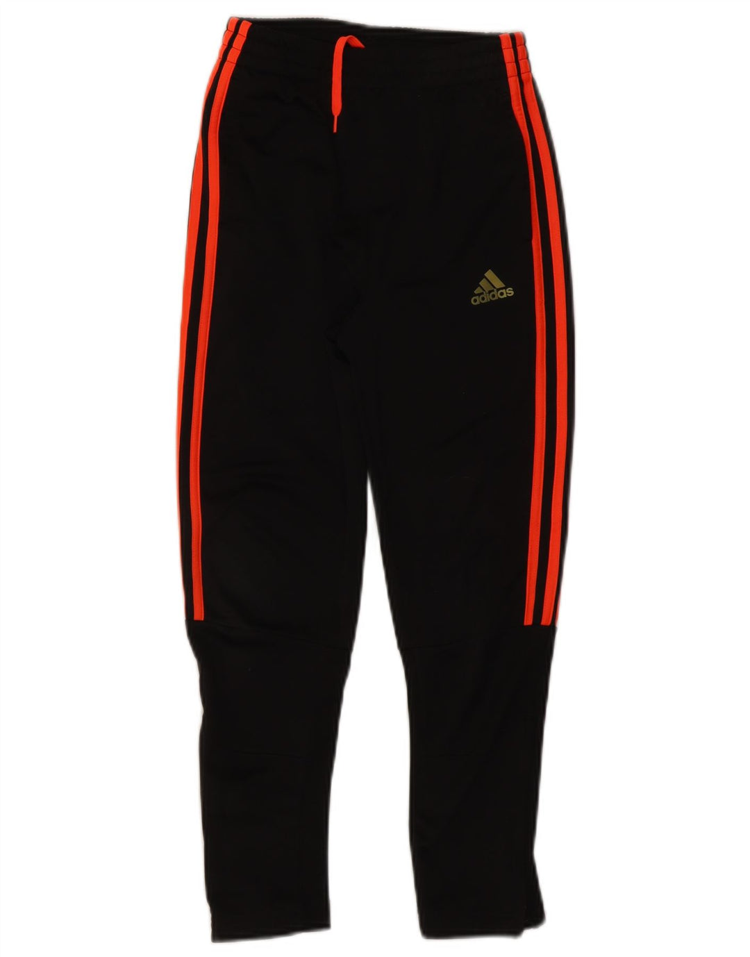Pantaloni de trening ADIDAS pentru baieti 9-10 ani poliester negru