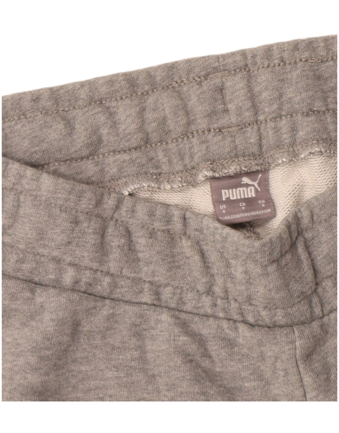 Pantaloni de trening grafic PUMA pentru femei Pantaloni de jogging UK 8 Small Gri