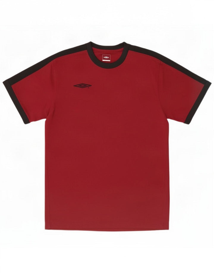 Umbro Tricou grafic pentru bărbați Top mare roșu Colorblock Poliester