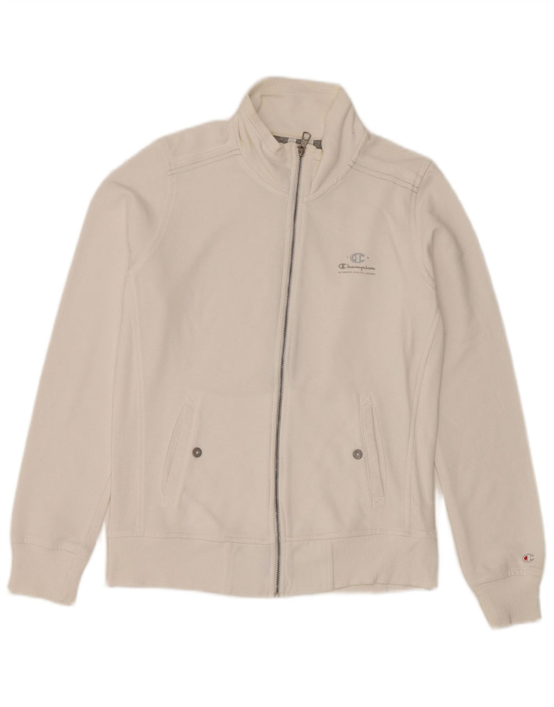 Jachetă de trening Champion Heritage Classics pentru femei UK 14 Medium White