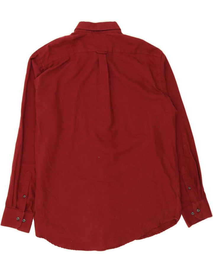 IZOD Mens Shirt XL Red Cotton Vintage Izod and Second-Hand Izod from Messina Hembry 