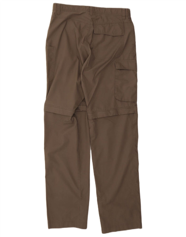 Jack Wolfskin Pantaloni cargo drepti pentru bărbați W32 L34 poliester gri