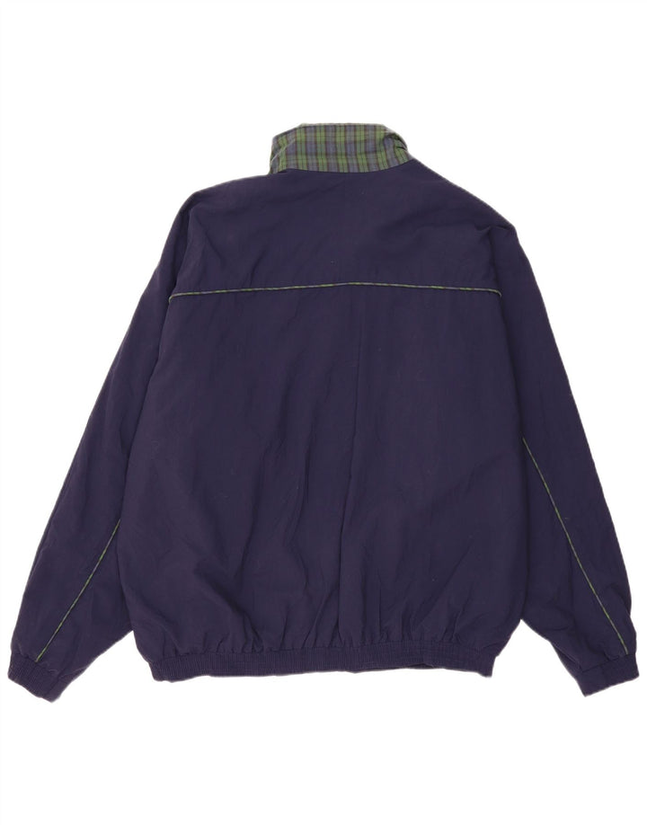 Geacă Bomber pentru bărbați Marks & Spencer UK 42 XL Nailon cu dungi bleumarin