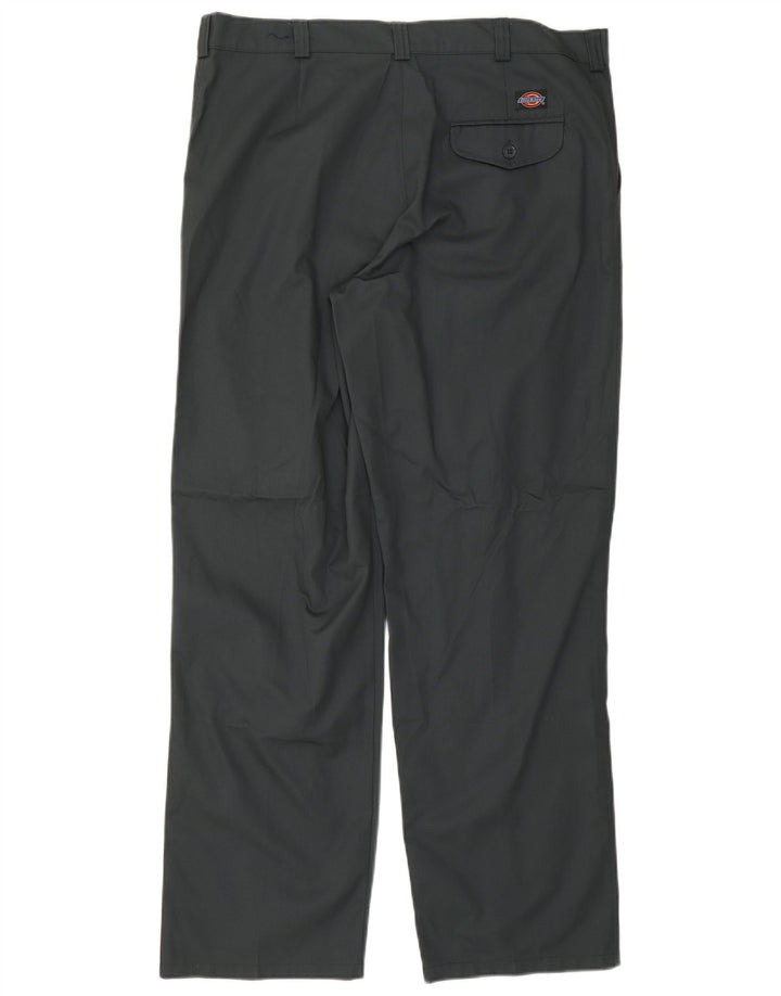 Pantaloni chino drepți pentru bărbați Dickies L40 L30 Poliester verde
