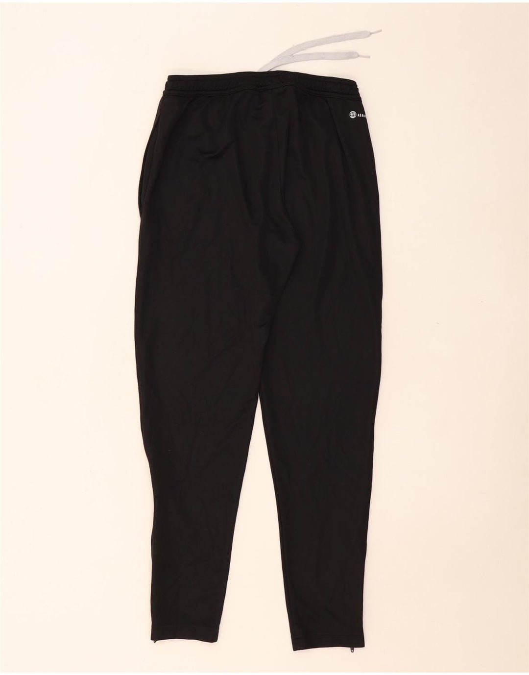 Pantaloni de trening ADIDAS Aeroready pentru bărbați, poliester mediu negru