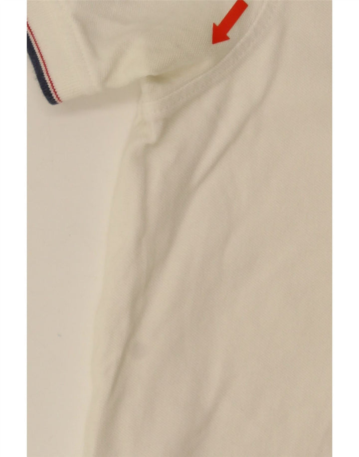 Tricou polo standard pentru bărbați Levi's, mare, alb