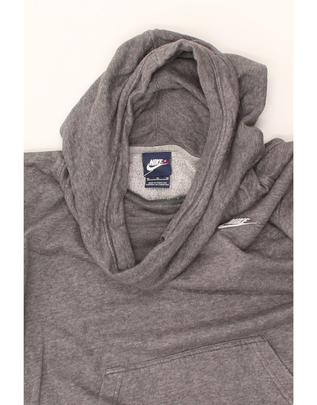 NIKE Mens Hoodie Jumper Medium Grey Vintage Nike and Second-Hand Nike from Messina Hembry 